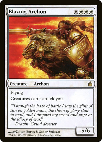 Archon Flamígero [Ravnica: Ciudad de Gremios]