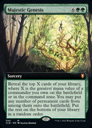 Genèse majestueuse (Illustration étendue) [Commander Legends : La Bataille de la Porte de Baldur]