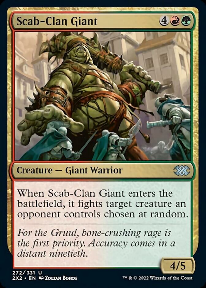 Géant de la Tribu Scab [Double Masters 2022]