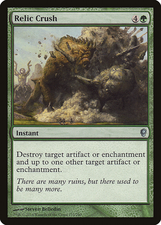 Destruction de relique [Conspiration]