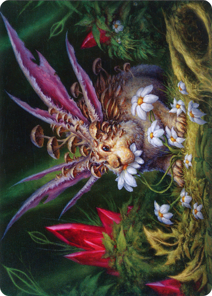 Carte artistique Lapin placide [Série artistique L'invasion des machines]