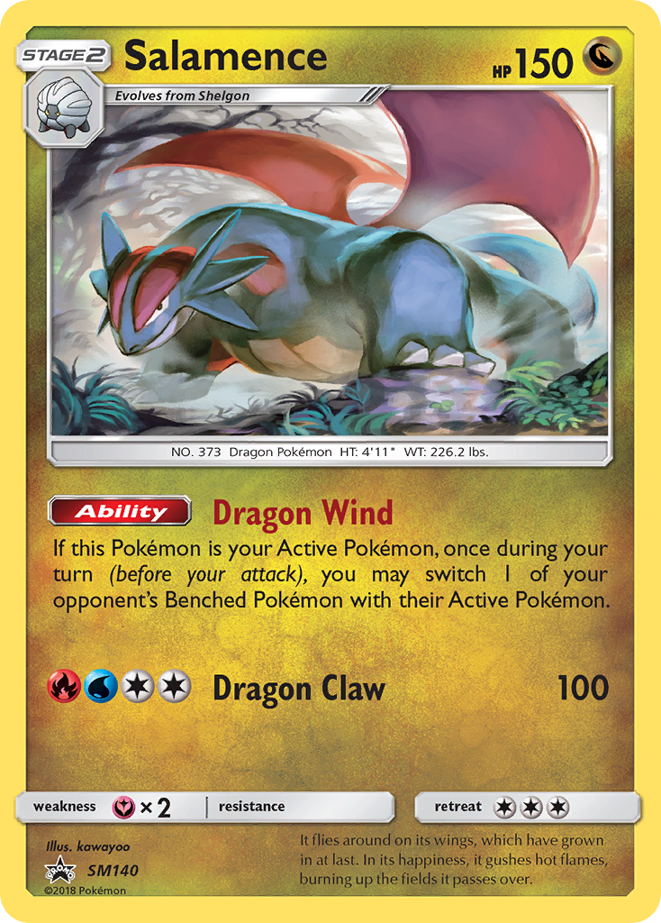 Salamence (SM140) [Sol y Luna: Black Star Promos]