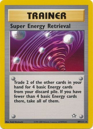 Super Récupération d'Énergie (89/111) [Néo Genesis Illimité]
