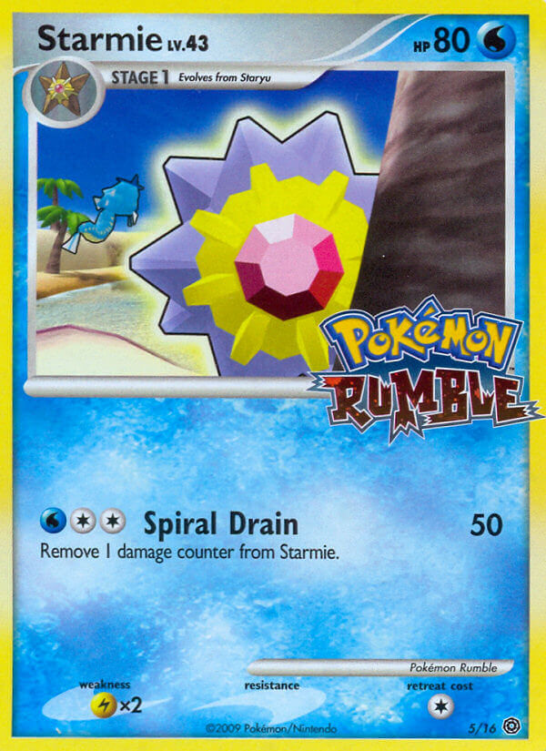 Staross (5/16) [Pokémon Rumble]