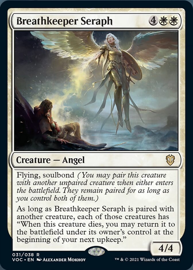 Serafín guardián del aliento [Innistrad: Voto Carmesí Commander]