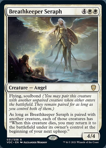 Serafín guardián del aliento [Innistrad: Voto Carmesí Commander]