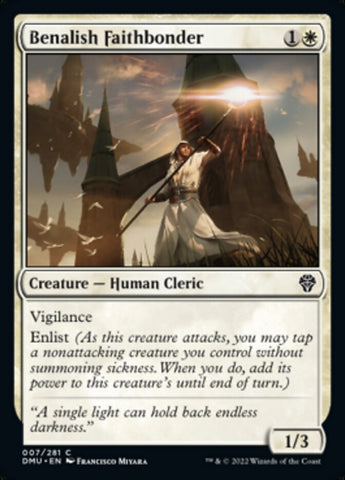 Benalish Faithbonder [Dominaria Unida]