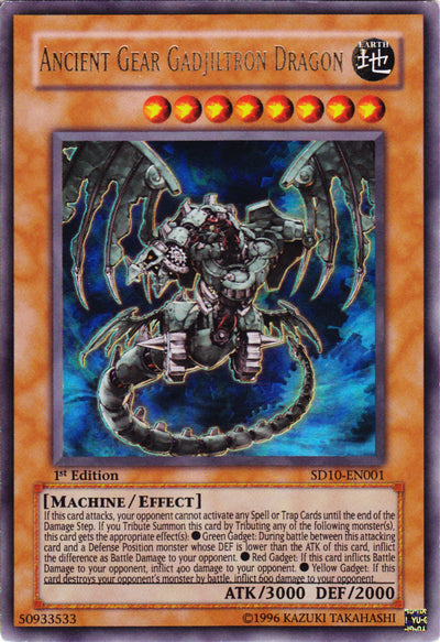Dragon Gadget Ancien Gadjiltron [SD10-FR001] Ultra Rare