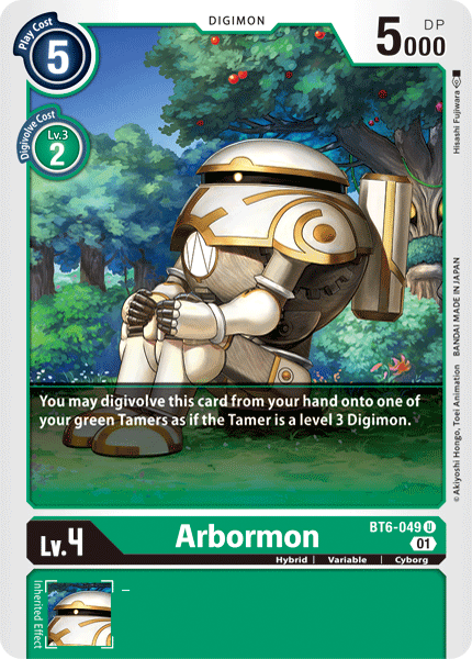 Arbormon [BT6-049] [Doble Diamante]