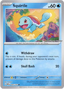 Carapuce (007/165) (Exclusivité Pokémon Center) [Écarlate et Violet : Promos Étoile Noire]