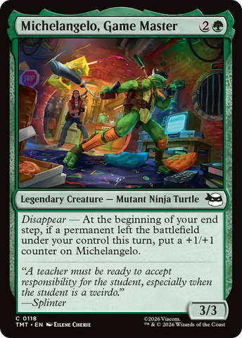 Michelangelo, Amo del Calabozo [Las Tortugas Ninja]