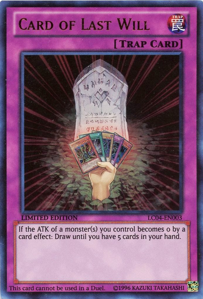 Carte du Testament Ultime [LC04-FR003] Ultra Rare