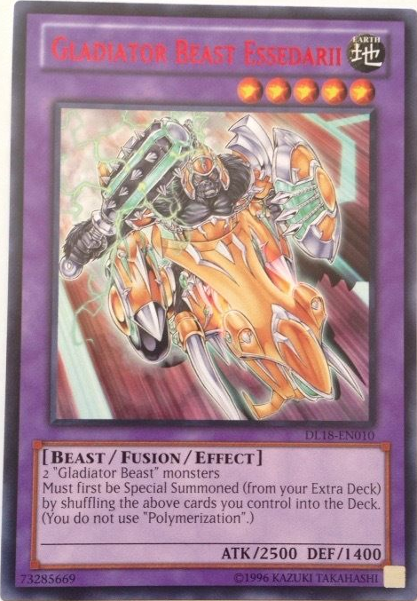 Gladiator Beast Essedarii (Roja) [DL18-EN010] Rara