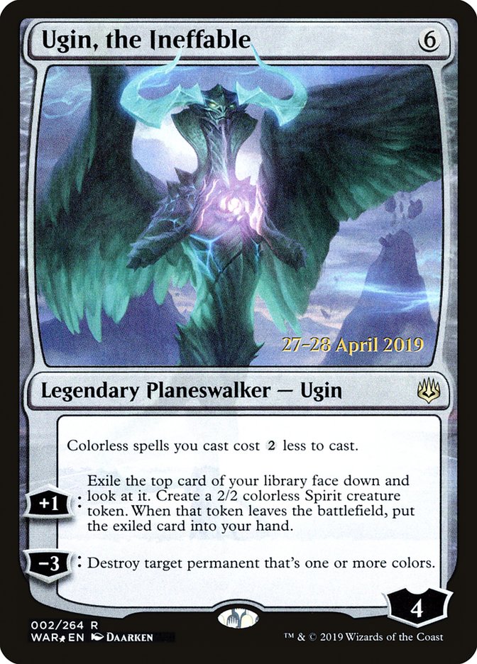 Ugin, l'insaisissable [Prerelease Promos La guerre des Planeswalkers]