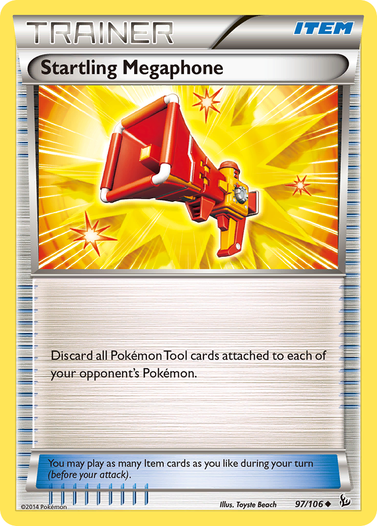 Mégaphone Étonnant (97/106) [XY: Flammes Déchaînées]