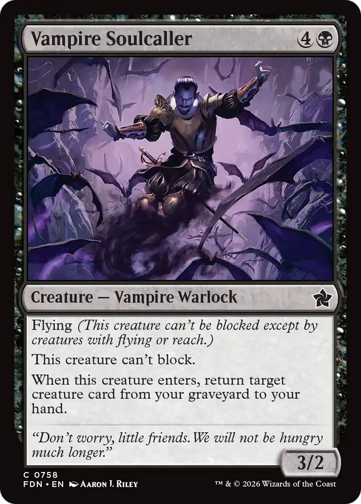 Invocador de almas vampírico (0758) [Foundations]