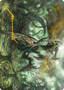 Zopandrel, Dominus de la Faim - Carte d'Art (Signature estampillée or) [Phyrexia : Tout sera un - Série d'Art]