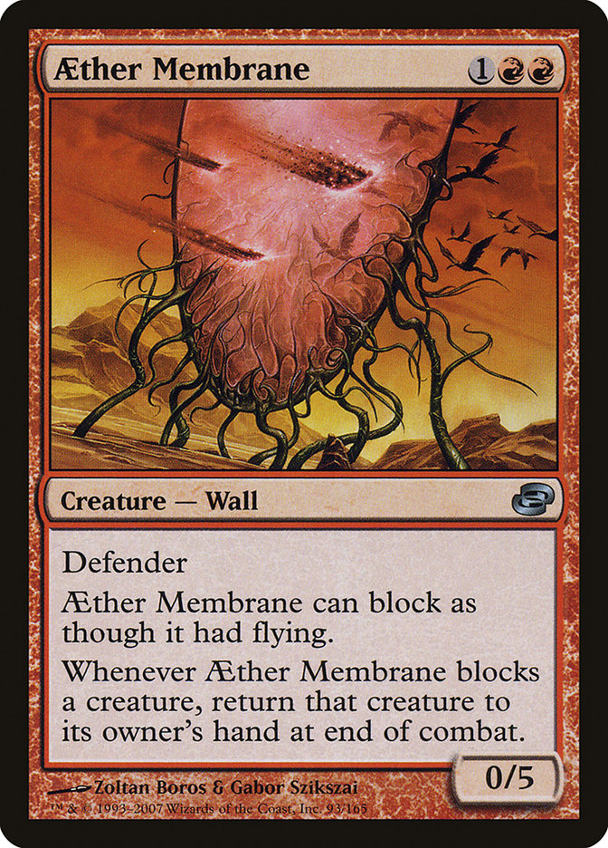 Membrane d'éther [Chaos planaire]