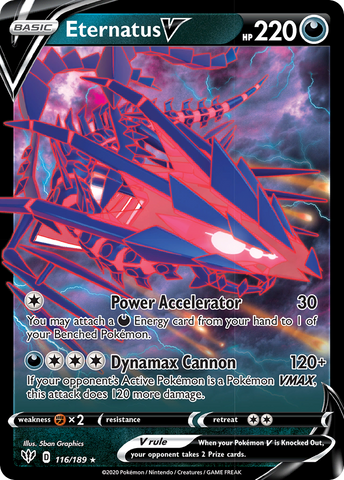 Eternatus V (116/189) [Espada y Escudo-Oscuridad Incandescente]