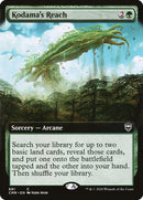 Portée de Kodama (Illustration étendue) [Commander Legends]