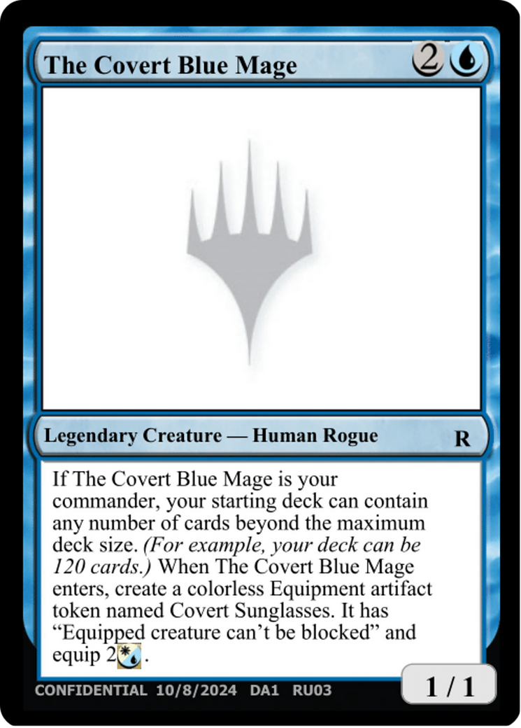 Le Mage Bleu Secret [Événement Inconnu]