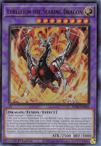 Lubellion el Dragón Abrasador [SDAZ-SP042] Ultra Rara