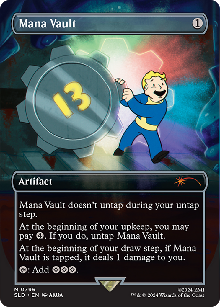 Mana Vault (Feuilleté arc-en-ciel) [Série de Lairs Secrets]