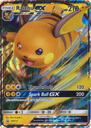 Raichu GX (SL213) (Carte géante) [Soleil et Lune : Cartes promo Black Star]