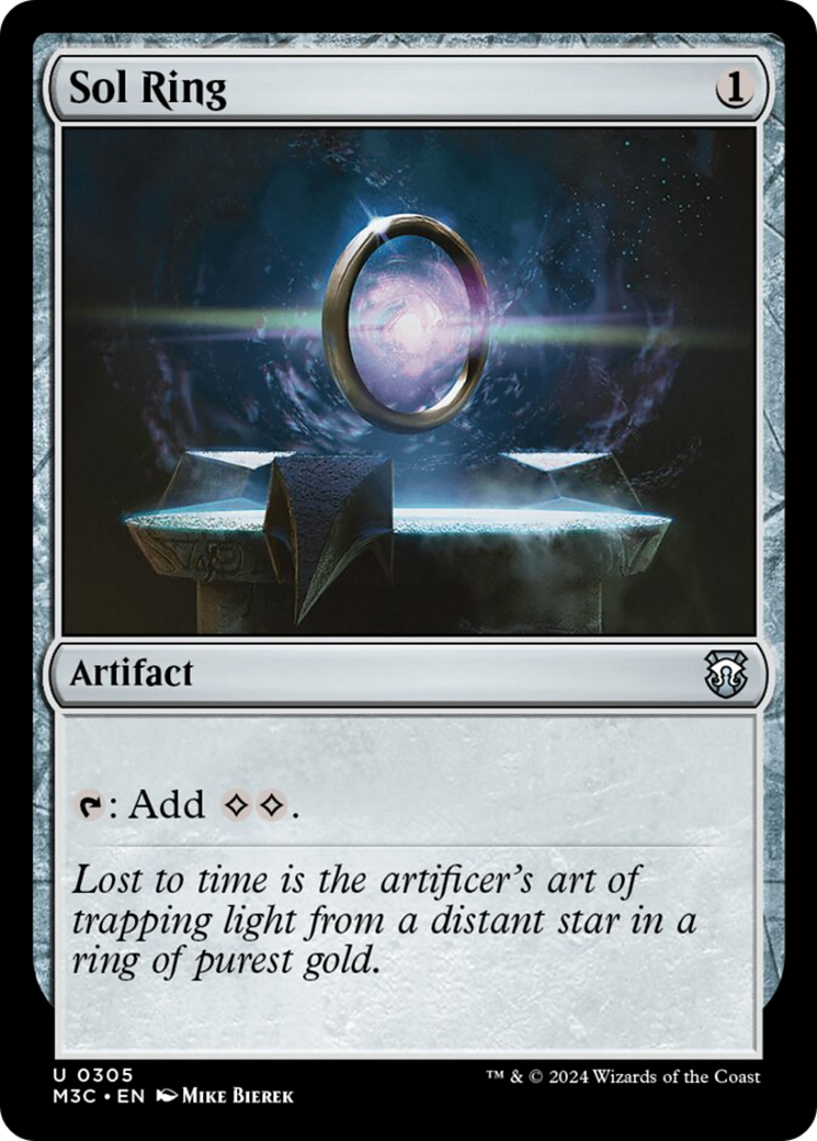 Anillo Solar (Lámina Ondulada) [Modern Horizons 3 Commander]