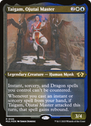Taigam, Maestro Ojutai (Grabado con foil) [Leyendas del Multiverso]