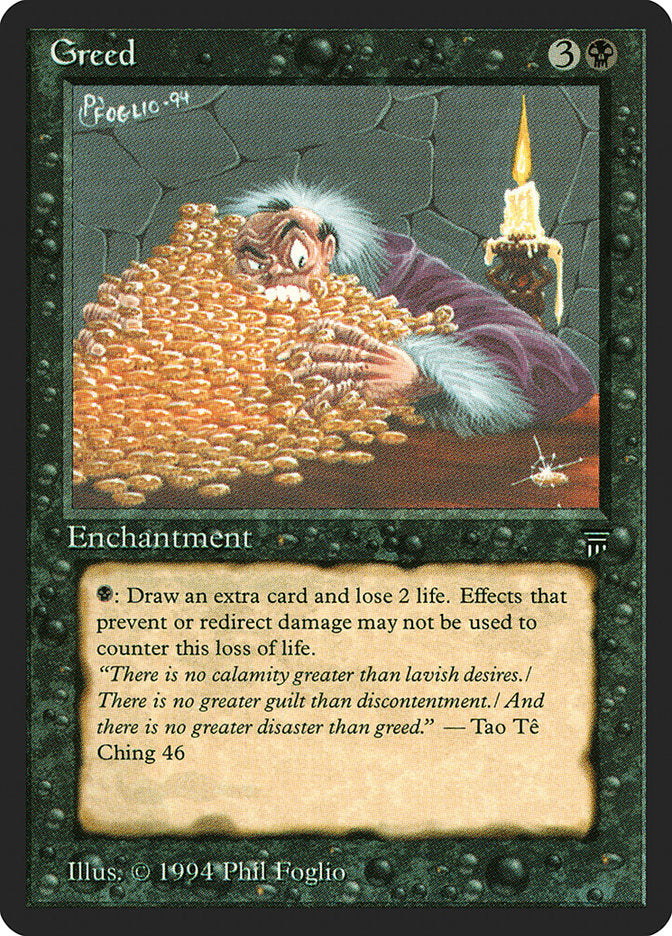 Avarice [Légendes]