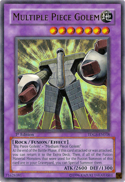 Golem multi-pièces [TDGS-FR038] Ultra Rare