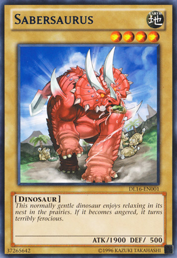 Sabersaurus (Bleu) [DL16-FR001] Rare