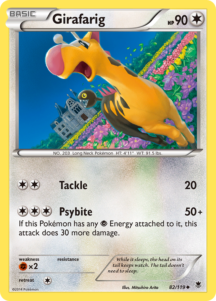 Girafarig (82/119) [XY: Vigueur Spectrale]