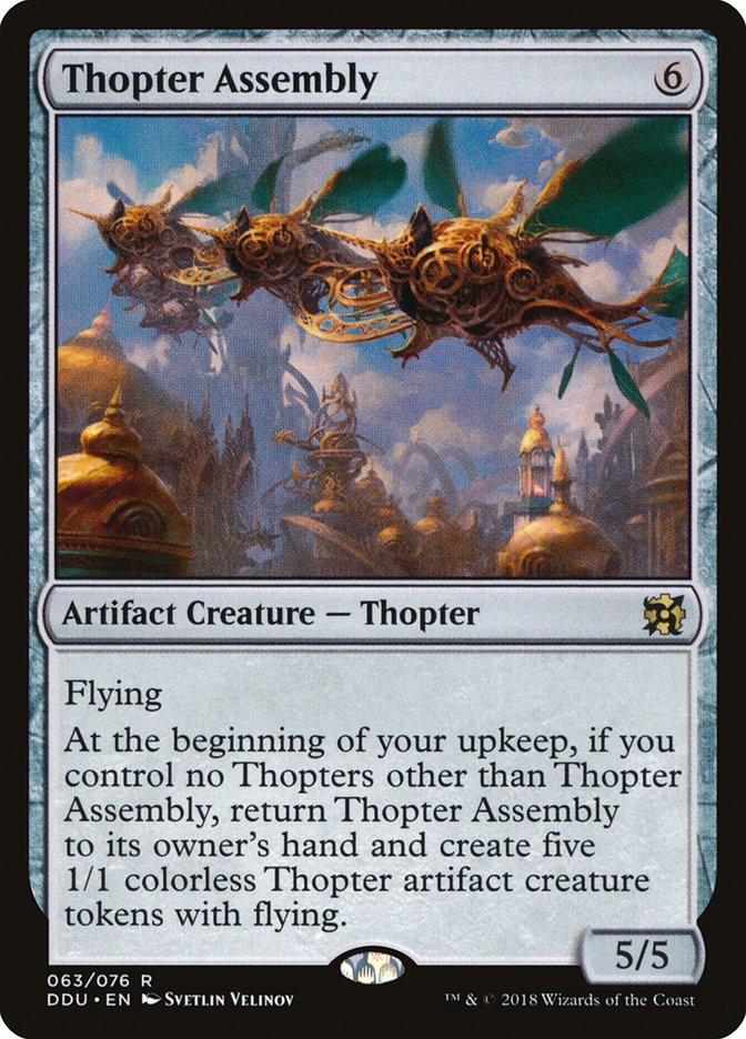 Assemblage de thoptères [Duel Decks: Elves vs. Inventors]