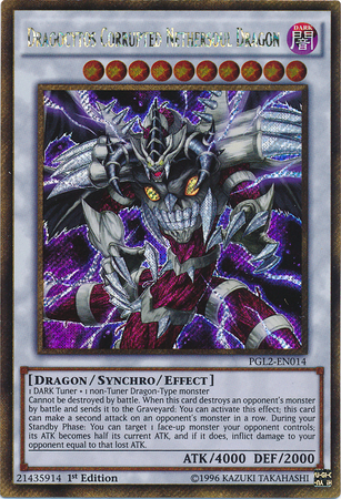 Dragon Corrompu Dragocytos, Âme des Enfers [PGL2-FR014] Secret Rare Dorée