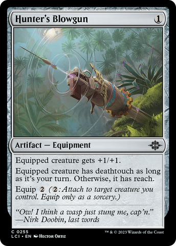 Cerbatana de cazador [Las Cavernas Perdidas de Ixalan]