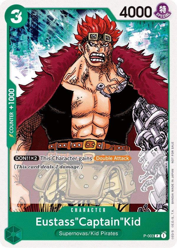 Eustass "Capitán" Kid (Paquete de promoción 2022) [One Piece Cartas promocionales]