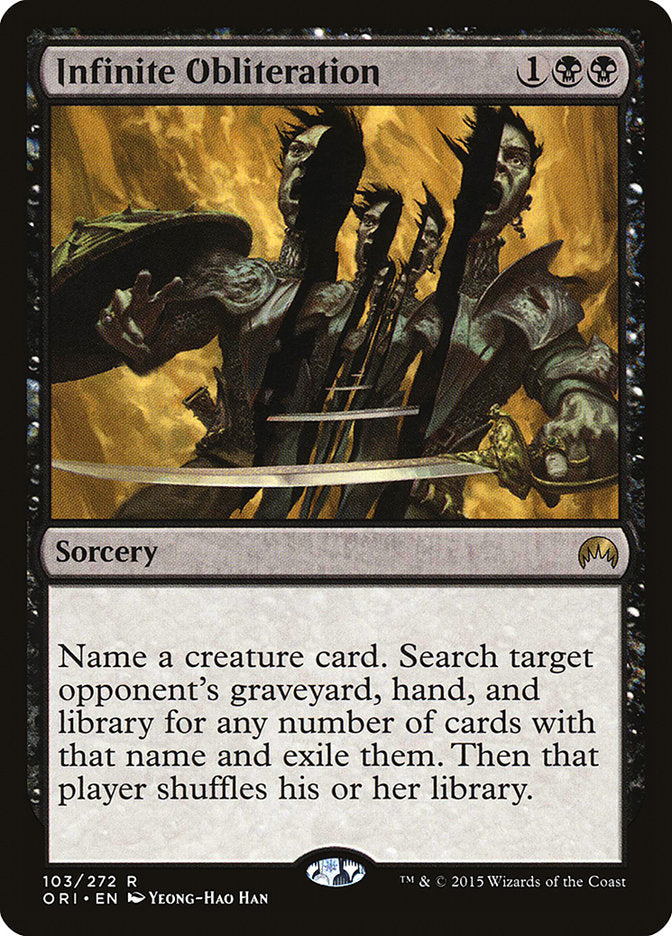 Annihilation infinie [Magic Origins]