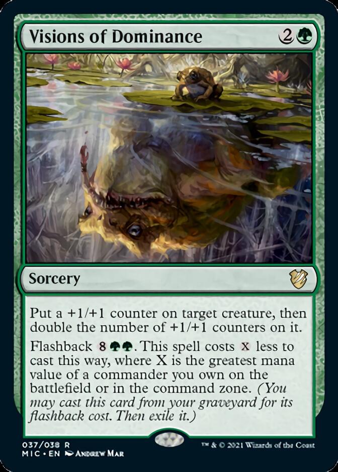 Visions de domination [Innistrad: Chasse de minuit Commander]