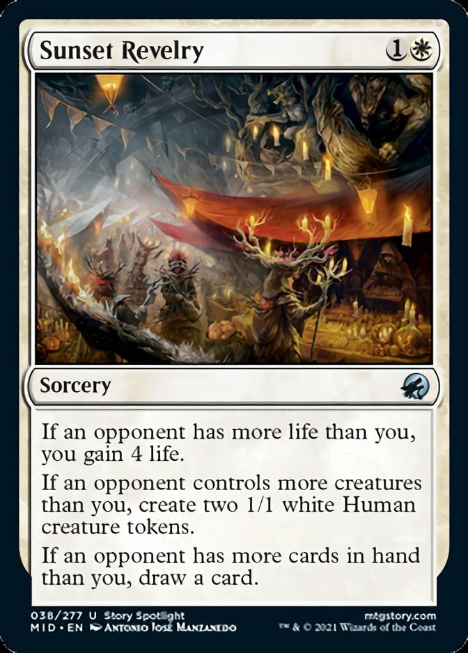 Réjouissances au Crépuscule [Innistrad : Chasse de minuit]