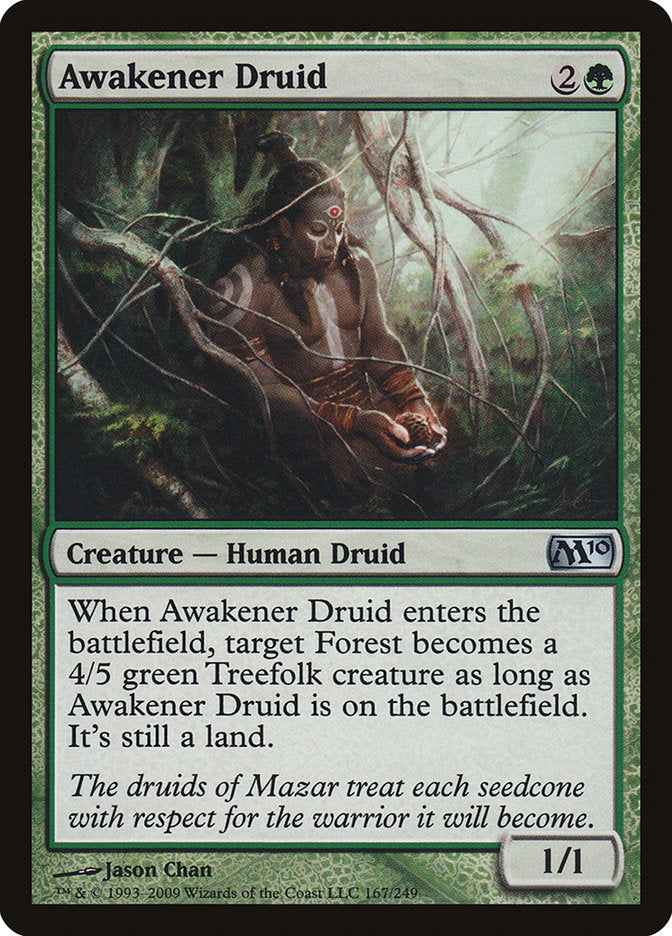 Druide éveillé [Magic 2010]