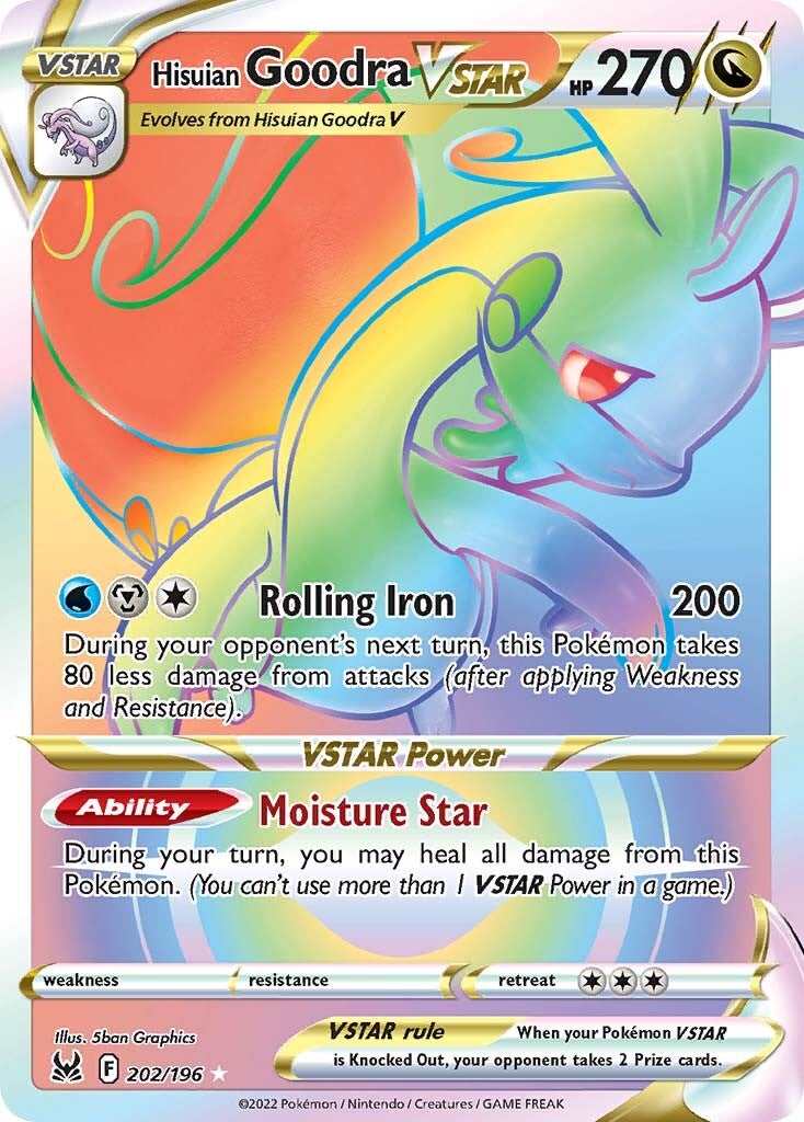 Goodra de Hisui V-ASTRO (202/196) [Espada y Escudo: Origen Perdido]