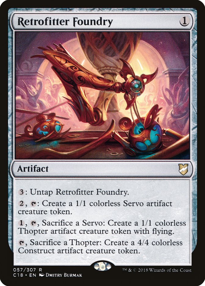 Fonderie de réaménagement [Commander 2018]