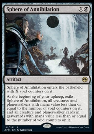 Sphère d'annihilation (Pack promo) [Dungeons & Dragons : Aventures au Royaume oublié Promos]