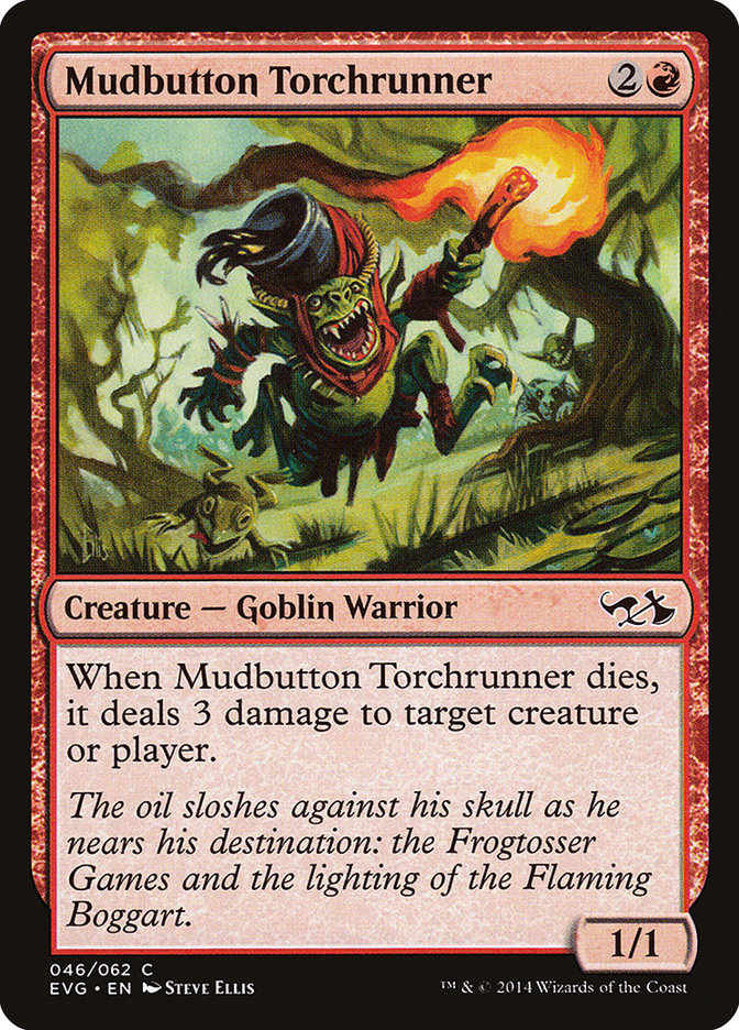 Lance-torche embourbé (Elfes contre Gobelins) [Duel Decks Anthology]