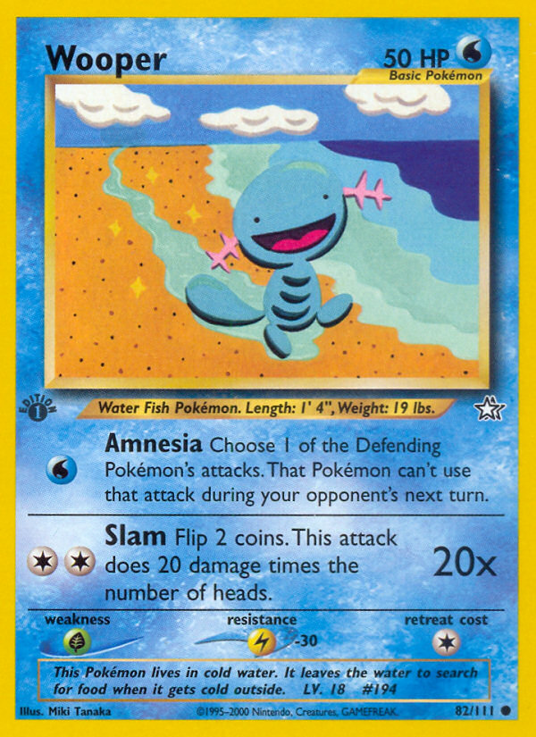 Axoloto (82/111) [Neo Genesis 1ère édition]