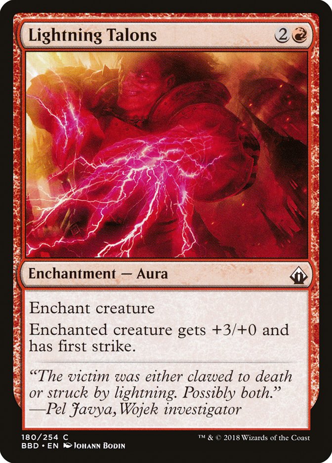 Serres foudroyantes [Battlebond]