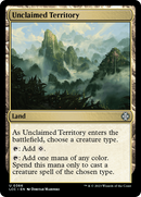 Territoire inexploré [Commander Les Cavernes oubliées d'Ixalan]