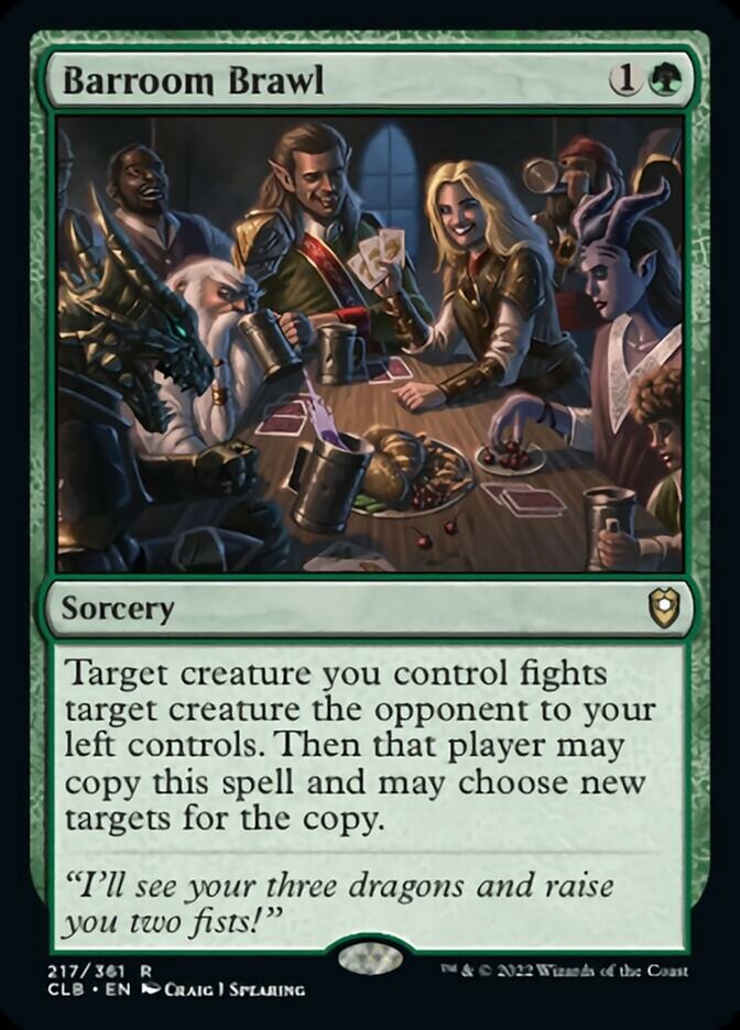 Bagarre de taverne [Commander Legends : La Bataille de la Porte de Baldur]